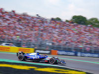 Daniel Ricciardo of Australia drives the (03) Visa Cash App RB Formula One Team VCARB 01 during the Race of the Formula 1 Pirelli Gran Premi...