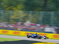 Alexander Albon of Thailand drives the (23) Williams Racing during the Race of the Formula 1 Pirelli Gran Premio d'Italia 2024 in Monza, Ita...