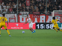 Leonardo Mancuso of Mantova 1911 participates in the Italian Serie B soccer championship football match between Mantova Calcio 1911 and US S...