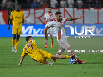 Lorenzo Amatucci of US Salernitana 1919 during the Italian Serie B soccer championship football match between Mantova Calcio 1911 and US Sal...