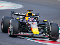 Max Verstappen of the Netherlands drives the Oracle Red Bull Racing RB20 during the Race of the Formula 1 Pirelli Gran Premio d'Italia 2024...