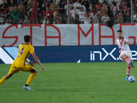 Fabrizio Brignani of Mantova 1911 carries the ball during the Italian Serie B soccer championship football match between Mantova Calcio 1911...