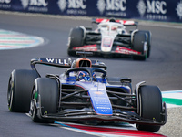 Alexander Albon of Thailand drives the (23) Williams Racing during the Race of the Formula 1 Pirelli Gran Premio d'Italia 2024 in Monza, Ita...