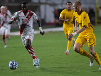 Davis Mensah of Mantova 1911 during the Italian Serie B soccer championship football match between Mantova Calcio 1911 and US Salernitana 19...