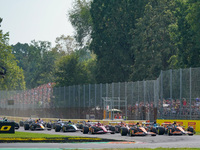 The race starts during the Formula 1 Pirelli Gran Premio d'Italia 2024 in Monza, Italy, on September 1, 2024. (