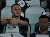 Teun Koopmeiners during the Serie A 2024-2025 match between Juventus and Roma in Turin, Italy, on September 1, 2024 (