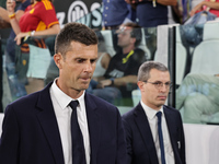 Thiago Motta during the Serie A 2024-2025 match between Juventus and Roma in Turin, Italy, on September 1, 2024 (