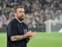 Daniele De Rossi during the Serie A 2024-2025 match between Juventus and Roma in Turin, Italy, on September 1, 2024 (