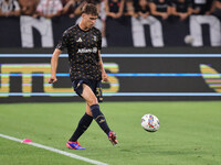 Nicolo Savona during the Serie A 2024-2025 match between Juventus and Roma in Turin, Italy, on September 1, 2024 (