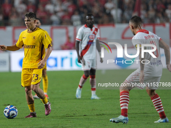 Lorenzo Amatucci of US Salernitana 1919 during the Italian Serie B soccer championship football match between Mantova Calcio 1911 and US Sal...