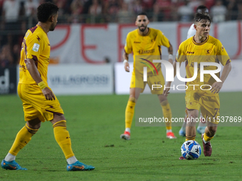 Lorenzo Amatucci of US Salernitana 1919 during the Italian Serie B soccer championship football match between Mantova Calcio 1911 and US Sal...