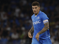 Giovanni Di Lorenzo of Napoli looks on during the Serie A soccer match SSC Napoli vs. Parma Calcio at Stadio Maradona in Naples, Italy, on A...