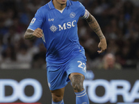 Giovanni Di Lorenzo of Napoli is in action during the Serie A soccer match SSC Napoli vs. Parma Calcio at Stadio Maradona in Naples, Italy,...