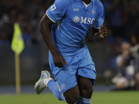 Romelu Lukaku of Napoli during the Serie A soccer match SSC Napoli vs. Parma Calcio at Stadio Maradona in Naples, Italy, on August 31, 2024....