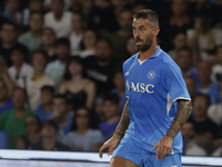 Leonardo Spinazzola of Napoli looks on during the Serie A soccer match between SSC Napoli and Parma Calcio at Stadio Maradona in Naples, Ita...