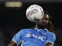 Khvicha Kvaratskhelia of Napoli is in action during the Serie A soccer match SSC Napoli vs. Parma Calcio at Stadio Maradona in Naples, Italy...