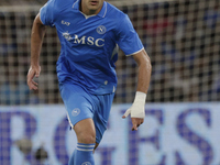 Alessandro Buongiorno of Napoli controls the ball during the Serie A soccer match SSC Napoli vs. Parma Calcio at Stadio Maradona in Naples,...