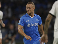 Stanislav Lobotka of Napoli is seen in action during the Serie A soccer match SSC Napoli vs. Parma Calcio at Stadio Maradona in Naples, Ital...