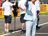 Nico Rosberg before the Formula 1 Italian Grand Prix at Autodromo Nazionale di Monza in Monza, Italy on September 1, 2024. (