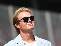 Nico Rosberg before the Formula 1 Italian Grand Prix at Autodromo Nazionale di Monza in Monza, Italy on September 1, 2024. (