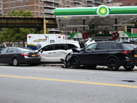 A 46-year-old male riding a bike is struck and killed by a 40-year-old man driving a van in Brooklyn, New York, United States, on September...