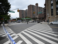 A 46-year-old male riding a bike is struck and killed by a 40-year-old man driving a van in Brooklyn, New York, United States, on September...