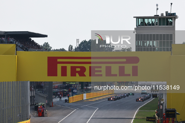 A view before the Formula 1 Italian Grand Prix at Autodromo Nazionale di Monza in Monza, Italy on September 1, 2024. 