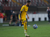 Petar Stojanovic of US Salernitana 1919 during the Italian Serie B soccer championship football match between Mantova Calcio 1911 and US Sal...