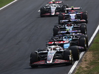 Kevin Magnussen of Haas during the Formula 1 Italian Grand Prix at Autodromo Nazionale di Monza in Monza, Italy on September 1, 2024. (