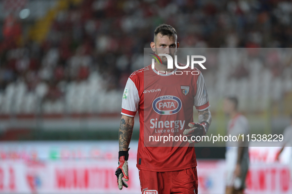 Marco Festa of Mantova 1911 during the Italian Serie B soccer championship football match between Mantova Calcio 1911 and US Salernitana 191...