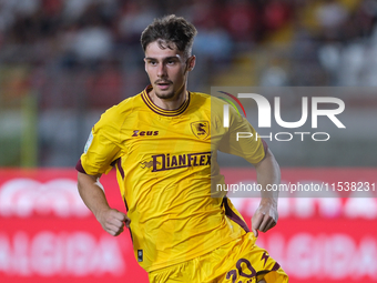 Szymon Wlodarczyk of US Salernitana 1919 during the Italian Serie B soccer championship football match between Mantova Calcio 1911 and US Sa...