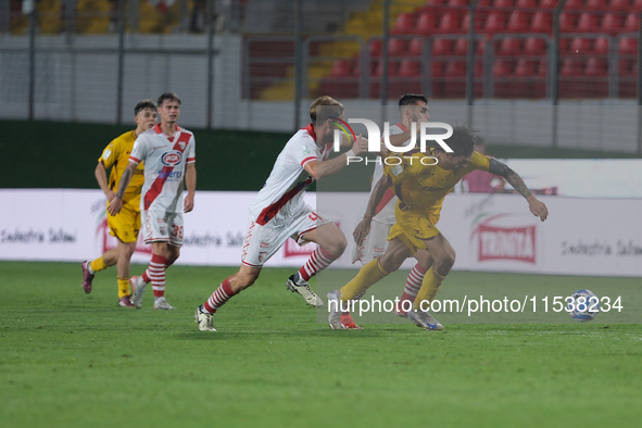 Ernesto Torregrossa of US Salernitana 1919 during the Italian Serie B soccer championship football match between Mantova Calcio 1911 and US...