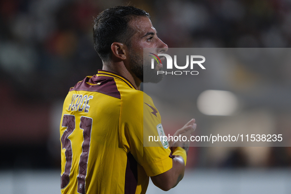 Portrait of Daniele Verde of US Salernitana 1919 during the Italian Serie B soccer championship football match between Mantova Calcio 1911 a...