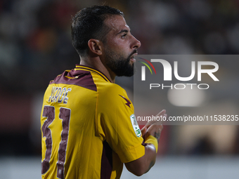 Portrait of Daniele Verde of US Salernitana 1919 during the Italian Serie B soccer championship football match between Mantova Calcio 1911 a...