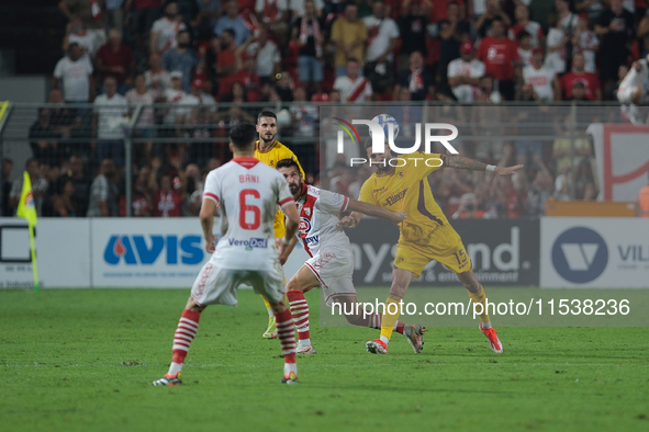 Dylan Bronn of US Salernitana 1919 during the Italian Serie B soccer championship football match between Mantova Calcio 1911 and US Salernit...