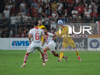 Dylan Bronn of US Salernitana 1919 during the Italian Serie B soccer championship football match between Mantova Calcio 1911 and US Salernit...