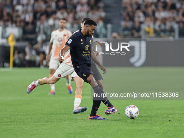 Bremer during the Serie A 2024-2025 match between Juventus and Roma in Turin, Italy, on September 1, 2024 