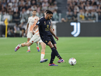 Bremer during the Serie A 2024-2025 match between Juventus and Roma in Turin, Italy, on September 1, 2024 (