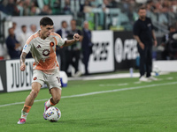 Matias Soule during the Serie A 2024-2025 match between Juventus and Roma in Turin, Italy, on September 1, 2024 (