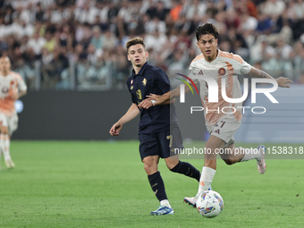 Paulo Dybala during the Serie A 2024-2025 match between Juventus and Roma in Turin, Italy, on September 1, 2024 (