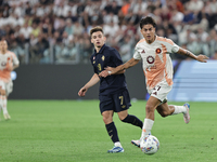 Paulo Dybala during the Serie A 2024-2025 match between Juventus and Roma in Turin, Italy, on September 1, 2024 (