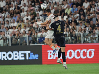 Eldor Shomurodov during the Serie A 2024-2025 match between Juventus and Roma in Turin, Italy, on September 1, 2024 (