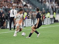 Paulo Dybala during the Serie A 2024-2025 match between Juventus and Roma in Turin, Italy, on September 1, 2024 (