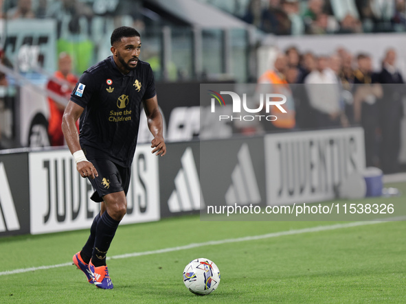 Bremer during the Serie A 2024-2025 match between Juventus and Roma in Turin, Italy, on September 1, 2024 