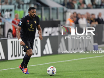 Bremer during the Serie A 2024-2025 match between Juventus and Roma in Turin, Italy, on September 1, 2024 (