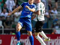 Samuel Mraz , Jan Ziolkowski during PKO Ekstraklasa match Legia Warsaw vs Motor Lublin in Warsaw, Poland on 01 September, 2024. (