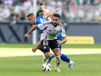 Sebastian Rudol , Luquinhas  during PKO Ekstraklasa match Legia Warsaw vs Motor Lublin in Warsaw, Poland on 01 September, 2024. (