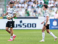 Pawel Wszolek , Migouel Alfarela during PKO Ekstraklasa match Legia Warsaw vs Motor Lublin in Warsaw, Poland on 01 September, 2024. (