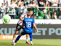 Pawel Wszolek , Arkadiusz Najemski during PKO Ekstraklasa match Legia Warsaw vs Motor Lublin in Warsaw, Poland on 01 September, 2024. (