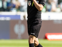 Referee Damian Kos during PKO Ekstraklasa match Legia Warsaw vs Motor Lublin in Warsaw, Poland on 01 September, 2024. (